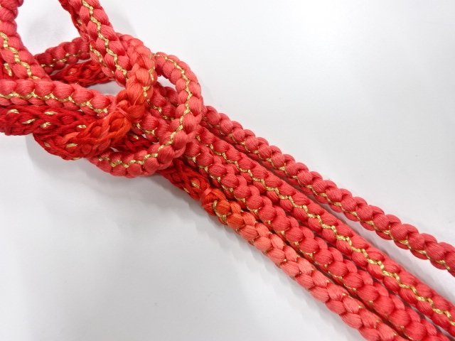  正絹　手組帯締め